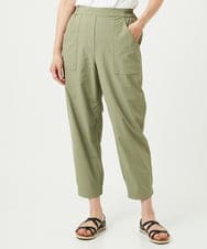 NGLHA01230 GIANNI LO GIUDICE(ジャンニ ロ ジュディチェ) [撥水加工・洗える]ナイロンリぺレントパンツ カーキ