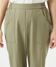NGLHA01230 GIANNI LO GIUDICE(ジャンニ ロ ジュディチェ) [洗える・撥水加工]ナイロンリぺレントパンツ カーキ