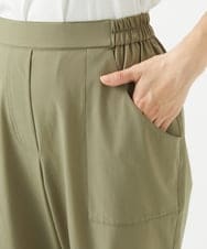 NGLHA01230 GIANNI LO GIUDICE(ジャンニ ロ ジュディチェ) [洗える・撥水加工]ナイロンリぺレントパンツ カーキ