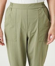 NGLHA01230 GIANNI LO GIUDICE(ジャンニ ロ ジュディチェ) [撥水加工・洗える]ナイロンリぺレントパンツ カーキ