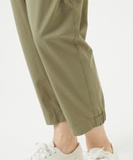 NGLHA01230 GIANNI LO GIUDICE(ジャンニ ロ ジュディチェ) [洗える・撥水加工]ナイロンリぺレントパンツ カーキ