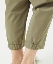 NGLHA01230 GIANNI LO GIUDICE(ジャンニ ロ ジュディチェ) [洗える・撥水加工]ナイロンリぺレントパンツ カーキ