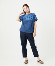 NGLHA01230 GIANNI LO GIUDICE(ジャンニ ロ ジュディチェ) [撥水加工・洗える]ナイロンリぺレントパンツ ネイビー