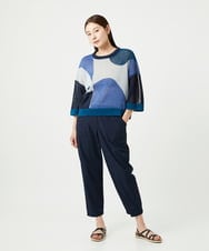 NGLHA01230 GIANNI LO GIUDICE(ジャンニ ロ ジュディチェ) [撥水加工・洗える]ナイロンリぺレントパンツ ネイビー
