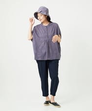 NGLHA01230 GIANNI LO GIUDICE(ジャンニ ロ ジュディチェ) [撥水加工・洗える]ナイロンリぺレントパンツ ネイビー