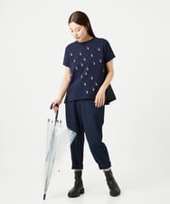 NGLHA01230 GIANNI LO GIUDICE(ジャンニ ロ ジュディチェ) [撥水加工・洗える]ナイロンリぺレントパンツ ネイビー