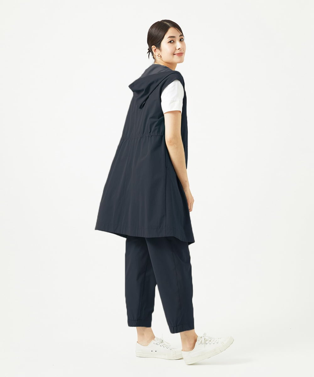 NGLHA01230 GIANNI LO GIUDICE(ジャンニ ロ ジュディチェ) [洗える・撥水加工]ナイロンリぺレントパンツ ネイビー