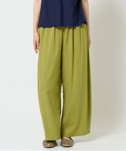 NGLHD05200 GIANNI LO GIUDICE [洗える]コットンシアサッカーパンツ