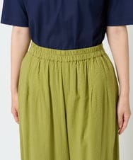 NGLHD05200 GIANNI LO GIUDICE(ジャンニ ロ ジュディチェ) [洗える]コットンシアサッカーパンツ グリーン