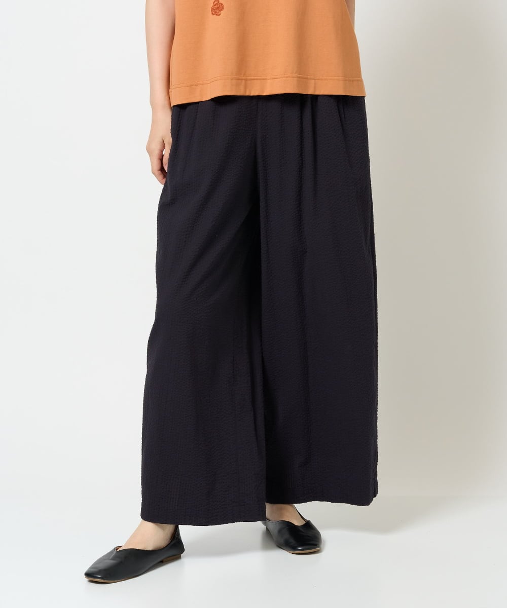 NGLHD05200 GIANNI LO GIUDICE(ジャンニ ロ ジュディチェ) [洗える]コットンシアサッカーパンツ グリーン
