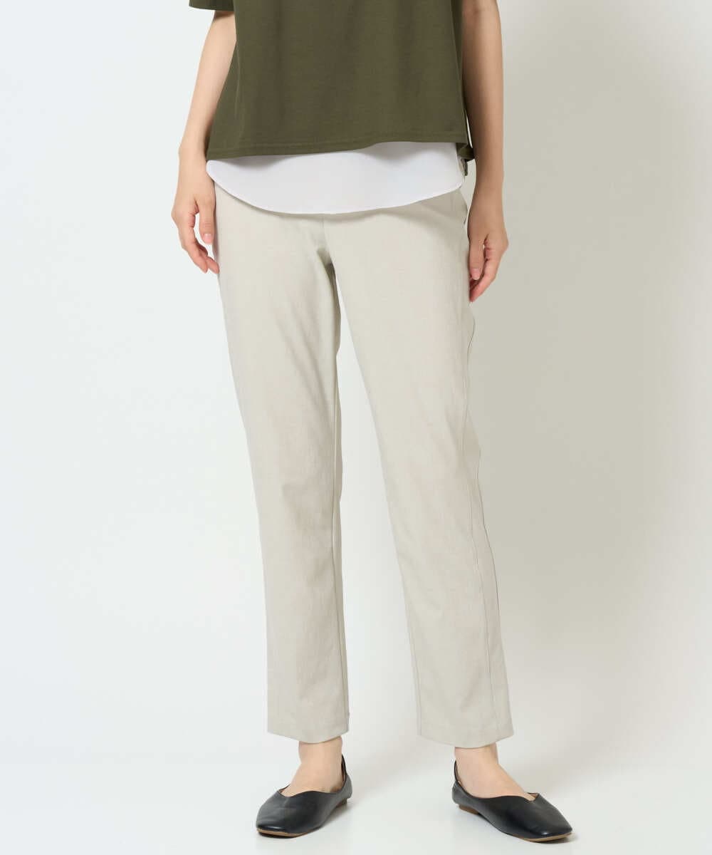 NGLHF67180 GIANNI LO GIUDICE [洗える・日本製]ストレッチトリコットプリントパンツ