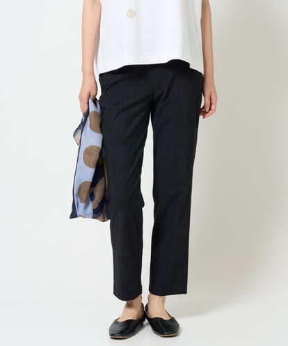 NGLHF67180 GIANNI LO GIUDICE [洗える・日本製]ストレッチトリコットプリントパンツ