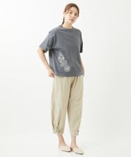 NGLHW08200 GIANNI LO GIUDICE(ジャンニ ロ ジュディチェ) [洗える・撥水加工]ナイロンライトクロスパンツ ベージュ