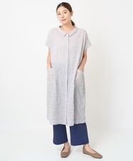NGLHW20200 GIANNI LO GIUDICE(ジャンニ ロ ジュディチェ) [洗える・日本製]トゥーダンソフトパンツ ネイビー
