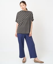 NGLHW20200 GIANNI LO GIUDICE(ジャンニ ロ ジュディチェ) [洗える・日本製]トゥーダンソフトパンツ ネイビー