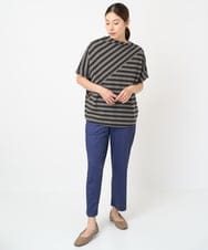 NGLHW20200 GIANNI LO GIUDICE(ジャンニ ロ ジュディチェ) [洗える・日本製]トゥーダンソフトパンツ ネイビー