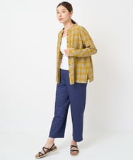 NGLHW20200 GIANNI LO GIUDICE(ジャンニ ロ ジュディチェ) [洗える・日本製]トゥーダンソフトパンツ ネイビー