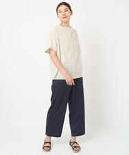 NGLHW20200 GIANNI LO GIUDICE(ジャンニ ロ ジュディチェ) [洗える・日本製]トゥーダンソフトパンツ ブラック