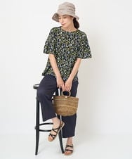 NGLHW20200 GIANNI LO GIUDICE(ジャンニ ロ ジュディチェ) [洗える・日本製]トゥーダンソフトパンツ ブラック