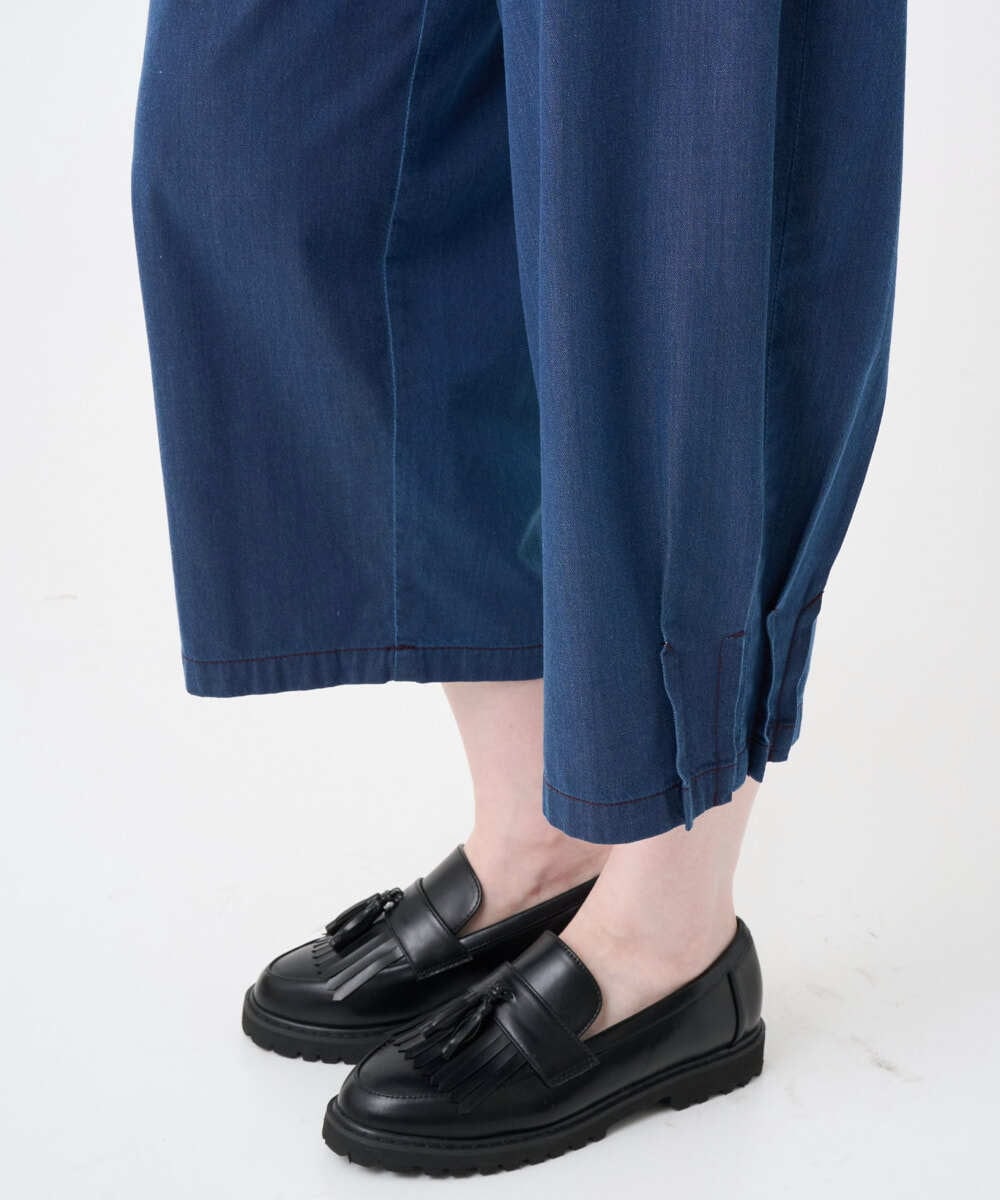 NGLJB21250 GIANNI LO GIUDICE(ジャンニ ロ ジュディチェ) [接触冷感・洗える]ビヨンドデニムデニムパンツ ネイビー