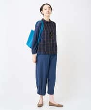 NGLJB21250 GIANNI LO GIUDICE(ジャンニ ロ ジュディチェ) [接触冷感・洗える]ビヨンドデニムデニムパンツ ネイビー