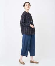 NGLJB21250 GIANNI LO GIUDICE(ジャンニ ロ ジュディチェ) [接触冷感・洗える]ビヨンドデニムデニムパンツ ネイビー