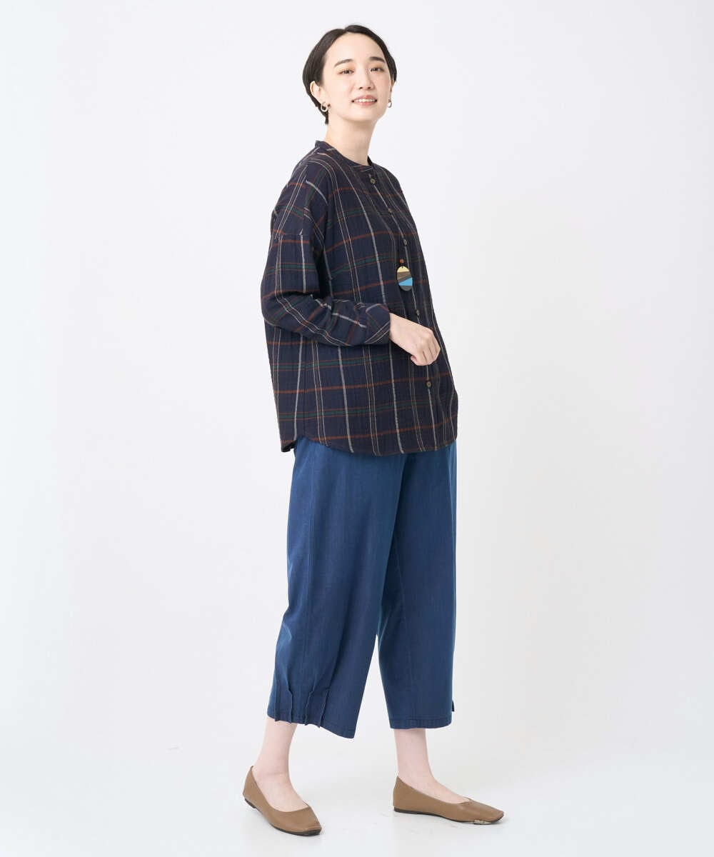 NGLJB21250 GIANNI LO GIUDICE(ジャンニ ロ ジュディチェ) [接触冷感・洗える]ビヨンドデニムデニムパンツ ネイビー