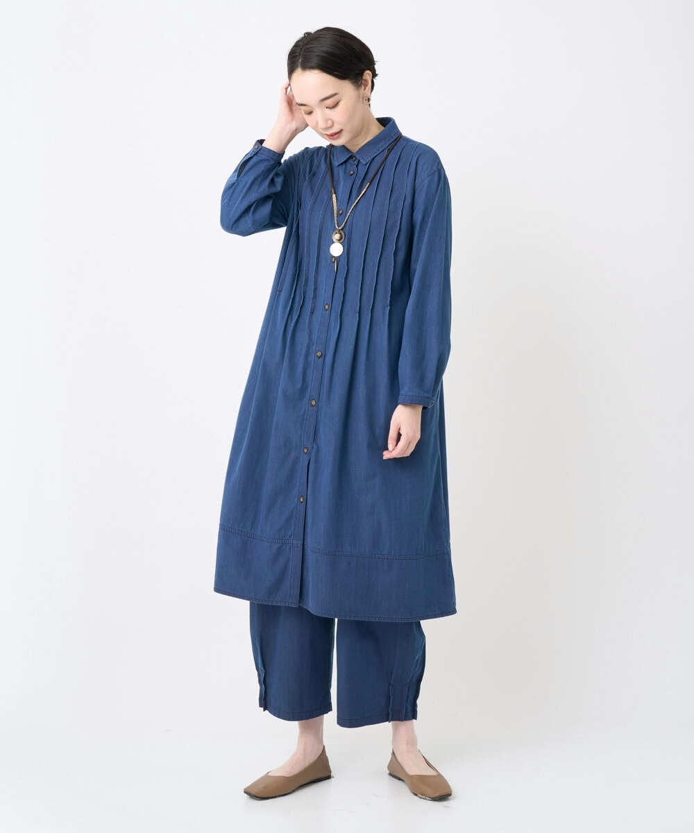 NGLJB21250 GIANNI LO GIUDICE(ジャンニ ロ ジュディチェ) [接触冷感・洗える]ビヨンドデニムデニムパンツ ネイビー