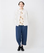 NGLJB21250 GIANNI LO GIUDICE(ジャンニ ロ ジュディチェ) [接触冷感・洗える]ビヨンドデニムデニムパンツ ネイビー