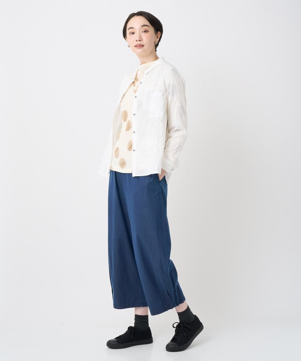 NGLJB21250 GIANNI LO GIUDICE(ジャンニ ロ ジュディチェ) [接触冷感・洗える]ビヨンドデニムデニムパンツ ネイビー