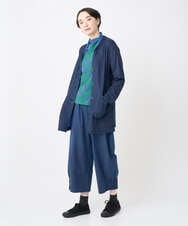 NGLJB21250 GIANNI LO GIUDICE(ジャンニ ロ ジュディチェ) [接触冷感・洗える]ビヨンドデニムデニムパンツ ネイビー