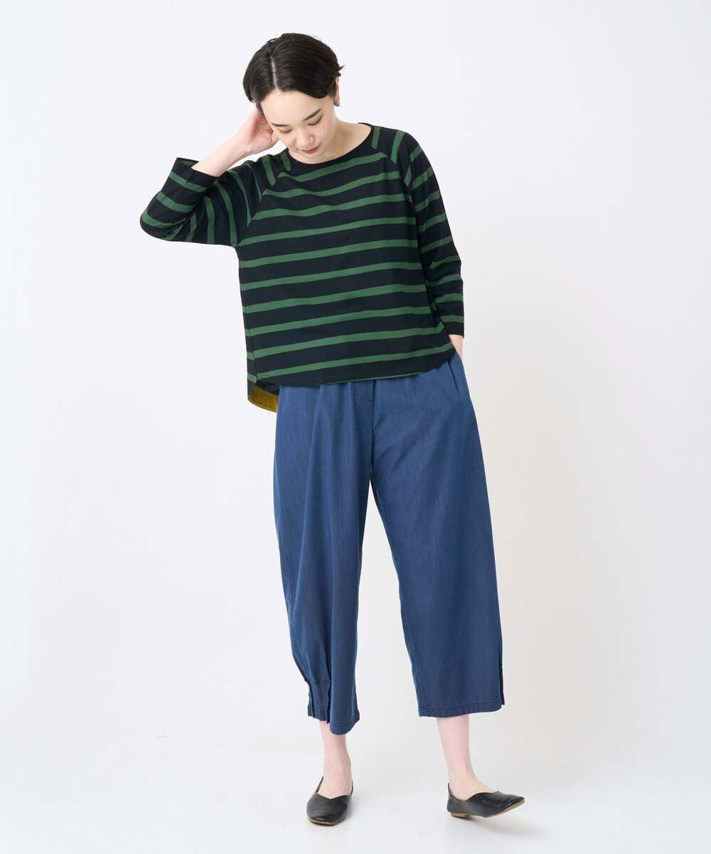 NGLJB21250 GIANNI LO GIUDICE(ジャンニ ロ ジュディチェ) [接触冷感・洗える]ビヨンドデニムデニムパンツ ネイビー