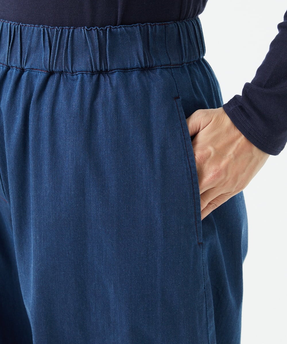 NGLJB21250 GIANNI LO GIUDICE(ジャンニ ロ ジュディチェ) [洗える]ビヨンドデニムパンツ ネイビー