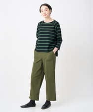 NGLJB25200 GIANNI LO GIUDICE(ジャンニ ロ ジュディチェ) [洗える・日本製]ナイロンライトクロスストレッチパンツ カーキ