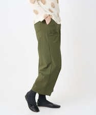 NGLJB25200 GIANNI LO GIUDICE(ジャンニ ロ ジュディチェ) [洗える・日本製]ナイロンライトクロスストレッチパンツ カーキ