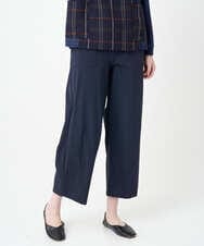 NGLJB25200 GIANNI LO GIUDICE(ジャンニ ロ ジュディチェ) [洗える・日本製]ナイロンライトクロスストレッチパンツ ネイビー