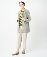 NGLJB25200 GIANNI LO GIUDICE(ジャンニ ロ ジュディチェ) [洗える・日本製]ナイロンライトクロスストレッチパンツ ベージュ