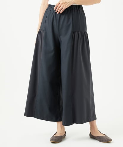 NGLJC28250 GIANNI LO GIUDICE [洗える・日本製]エアシルキーワイドパンツ
