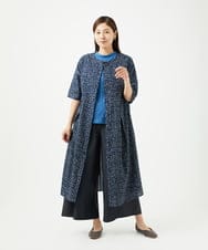 NGLJC28250 GIANNI LO GIUDICE(ジャンニ ロ ジュディチェ) [洗える・日本製]エアシルキーワイドパンツ ダークグレー
