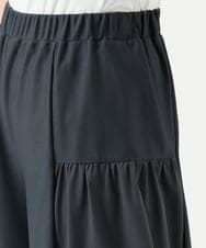 NGLJC28250 GIANNI LO GIUDICE(ジャンニ ロ ジュディチェ) [洗える・日本製]エアシルキーワイドパンツ ダークグレー