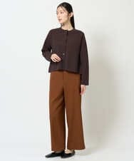 NGLJD11250 GIANNI LO GIUDICE(ジャンニ ロ ジュディチェ) [洗える]フルダルエアウォッシュパンツ ブラウン