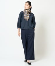 NGLJD11250 GIANNI LO GIUDICE(ジャンニ ロ ジュディチェ) [洗える]フルダルエアウォッシュパンツ ブラウン