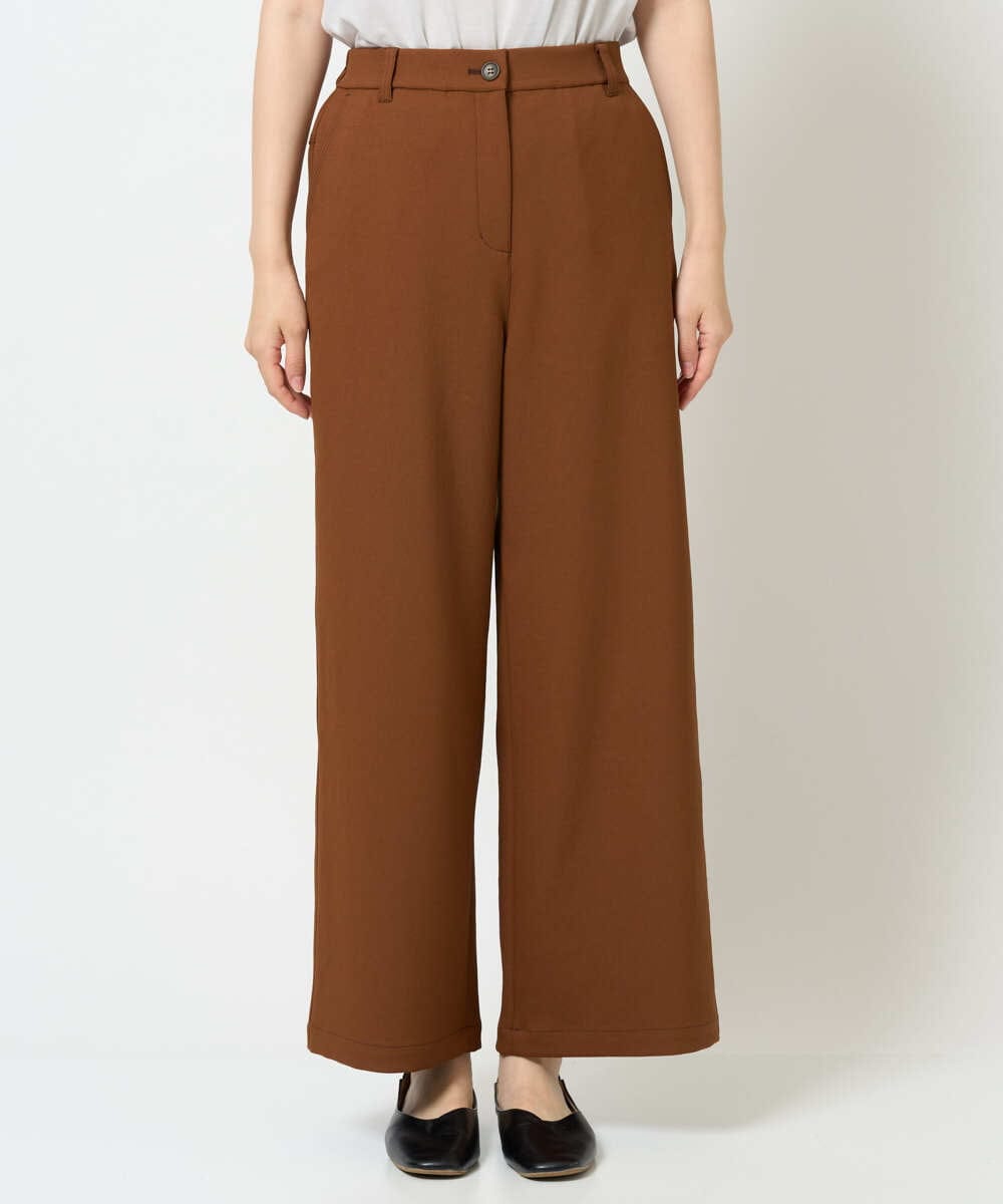 NGLJD11250 GIANNI LO GIUDICE(ジャンニ ロ ジュディチェ) [洗える]フルダルエアウォッシュパンツ ブラウン