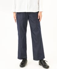 NGLJD14300 GIANNI LO GIUDICE(ジャンニ ロ ジュディチェ) [洗える]デニムライクシャンブレーパンツ ネイビー