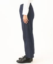 NGLJD14300 GIANNI LO GIUDICE(ジャンニ ロ ジュディチェ) [洗える]デニムライクシャンブレーパンツ ネイビー