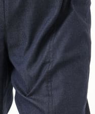 NGLJD14300 GIANNI LO GIUDICE(ジャンニ ロ ジュディチェ) [洗える]デニムライクシャンブレーパンツ ネイビー