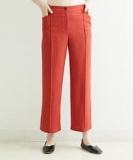 NGLJP20190 GIANNI LO GIUDICE(ジャンニ ロ ジュディチェ) センタープレスストレートパンツ レッド