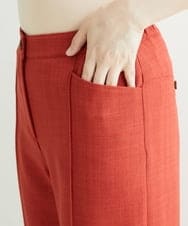 NGLJP20190 GIANNI LO GIUDICE(ジャンニ ロ ジュディチェ) センタープレスストレートパンツ レッド