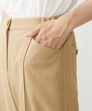 NGLJP20190 GIANNI LO GIUDICE(ジャンニ ロ ジュディチェ) センタープレスストレートパンツ ベージュ