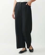 NGLJP20190 GIANNI LO GIUDICE(ジャンニ ロ ジュディチェ) センタープレスストレートパンツ ブラック